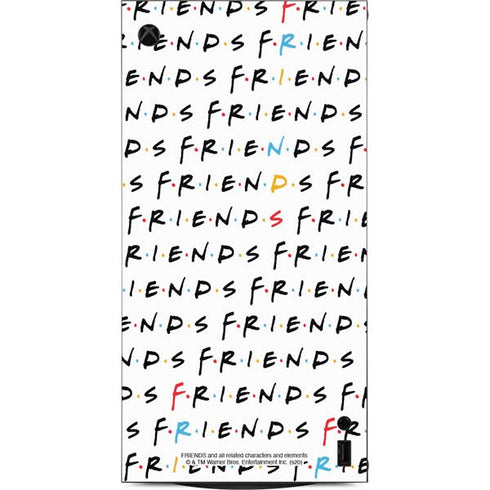 Warner Bros FRIENDS Pattern XBox Series X Digital Edition Console Skin